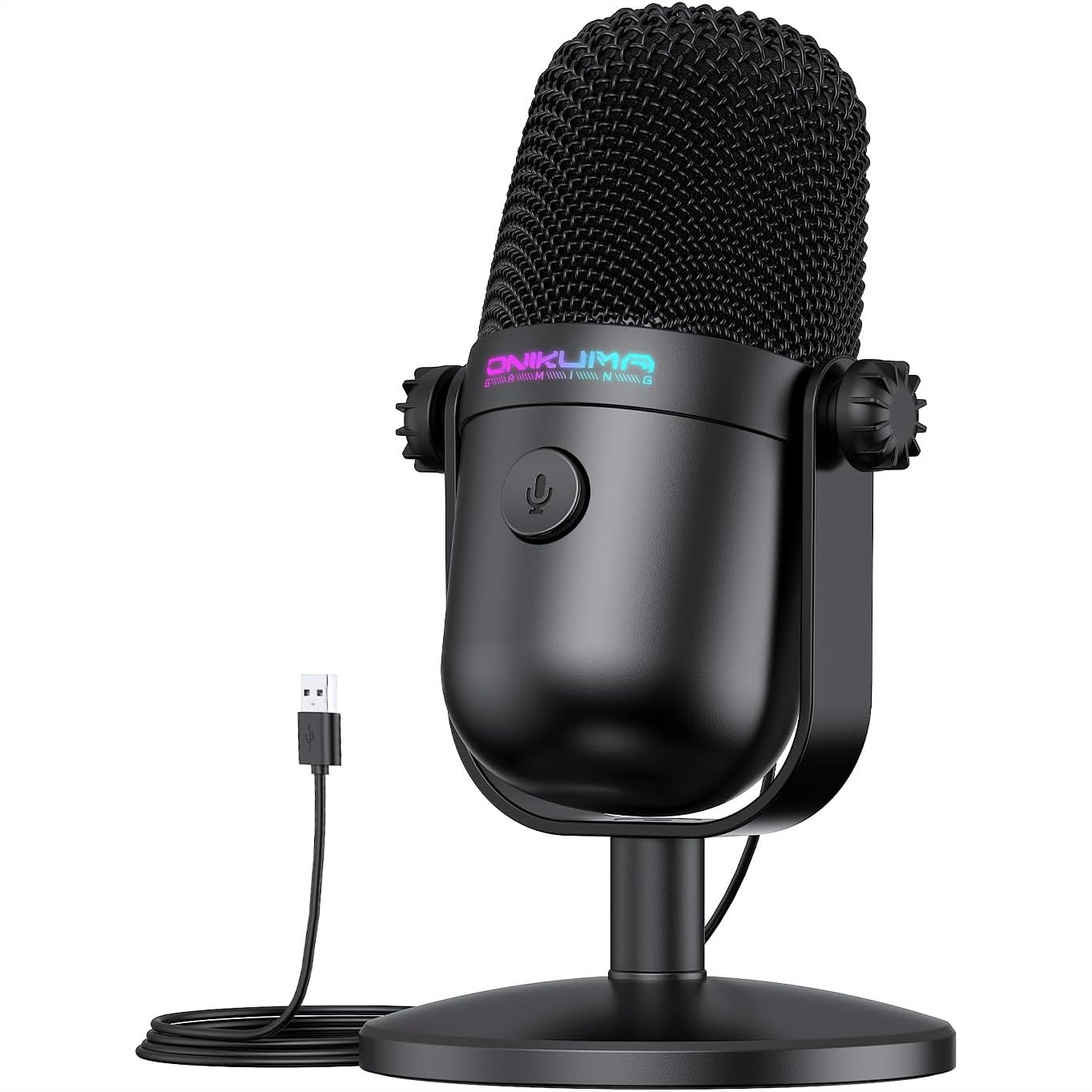 Gaming Microphone - USB Gaming Microphone with Noise Cancellation,