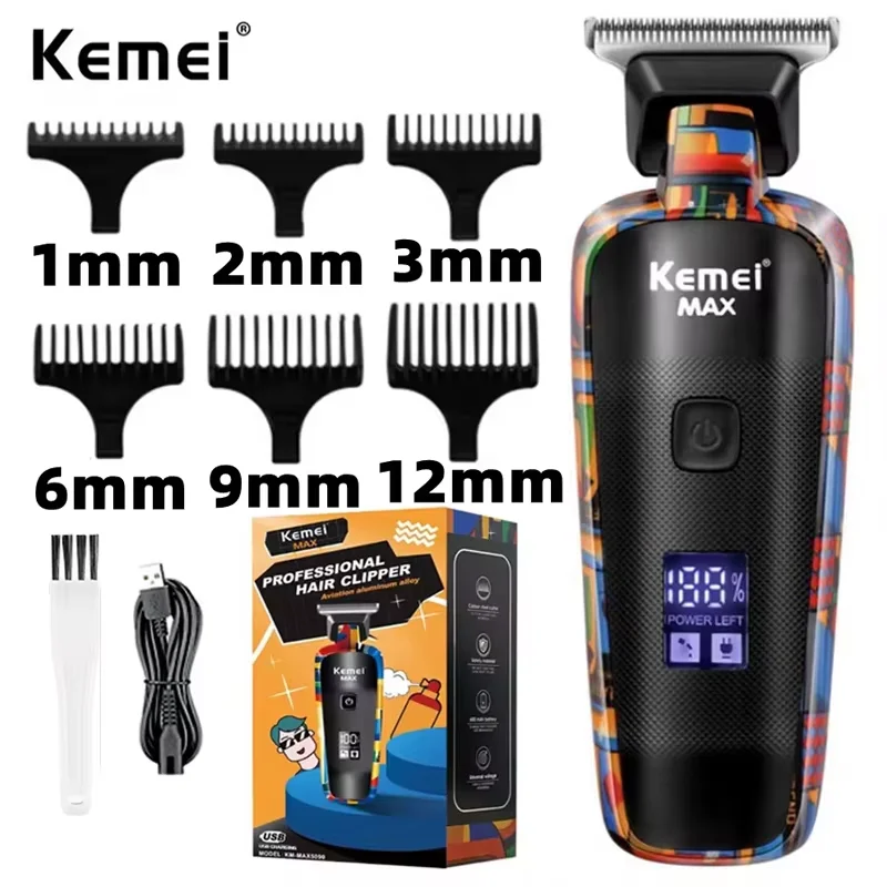 Pc Gaming Rtx 5090 - Kemei KM-MAX5090 Electric Hair Clipper Multifunctional