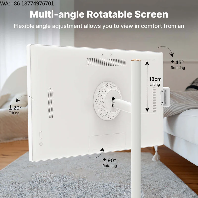 Monitor Stand - 32 Inch Mobile Portable TV Stand