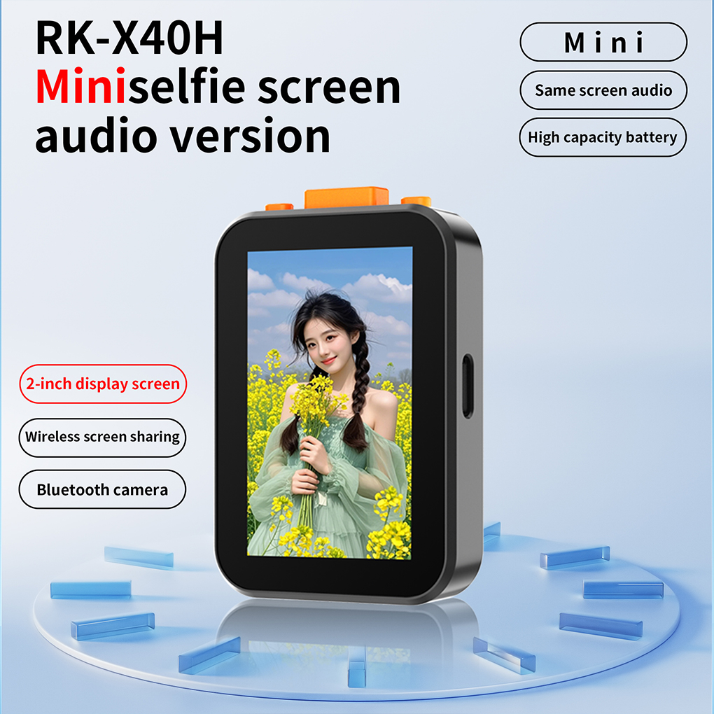 Monitor Stand - RK-X40H Wireless Selfie Monitor Screen for
