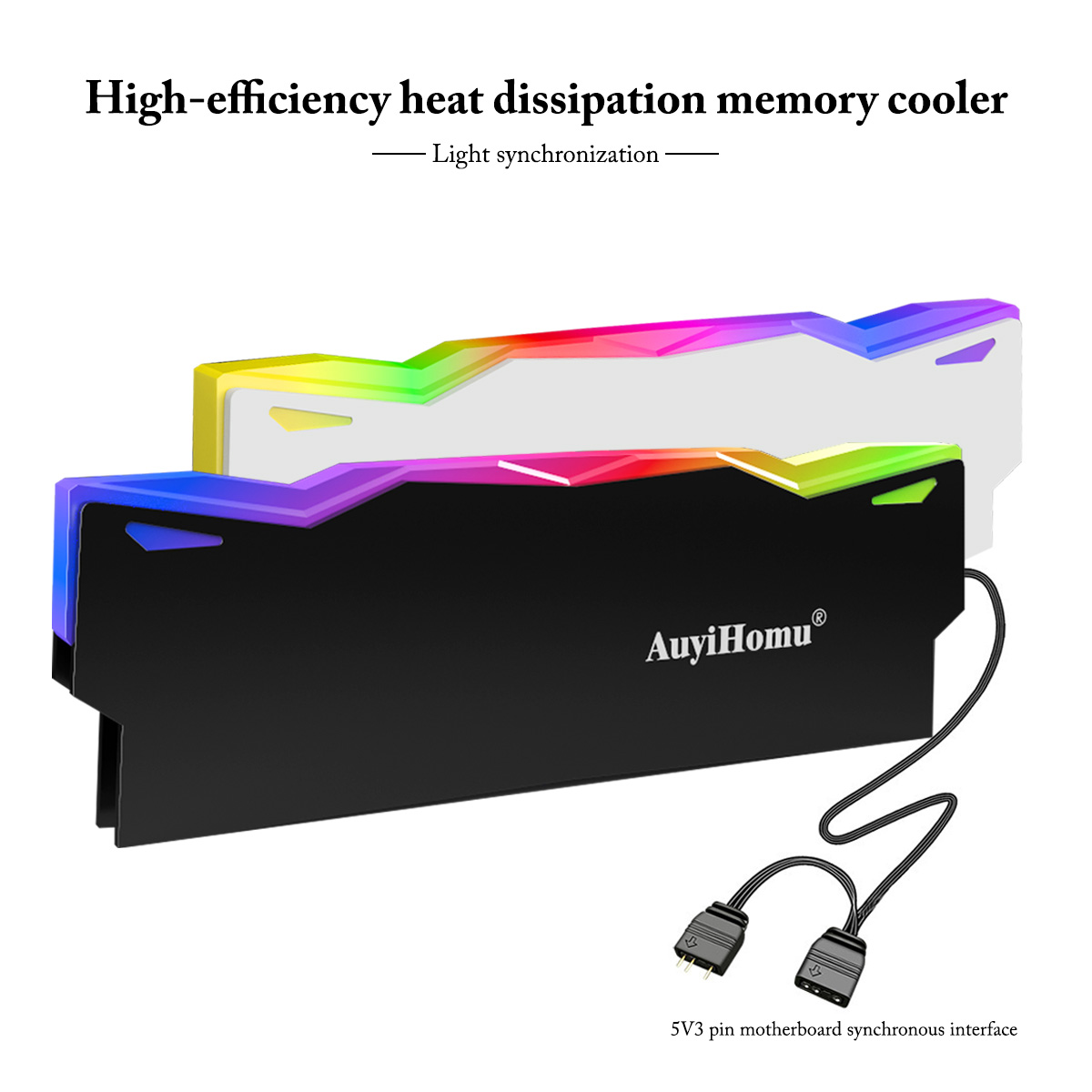 Pc Gaming Ddr4 - AuyiHomu RGB Heatsink, 5V 3Pin ARGB
