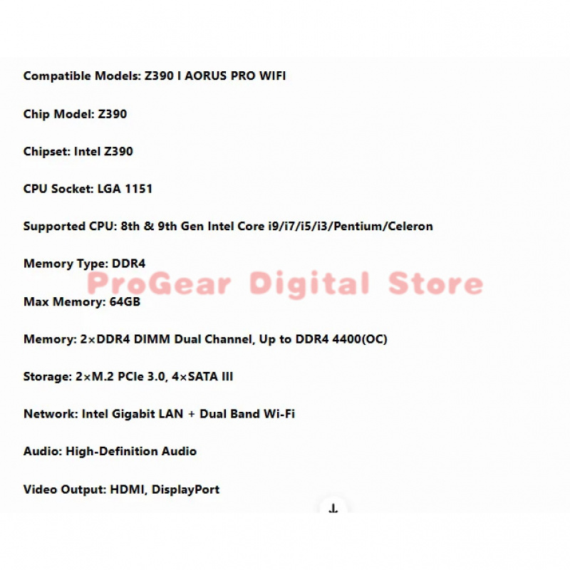 for Gigabyte Z390 I AORUS PRO  - Pc Gaming Intel Core I5 のレビューと価格