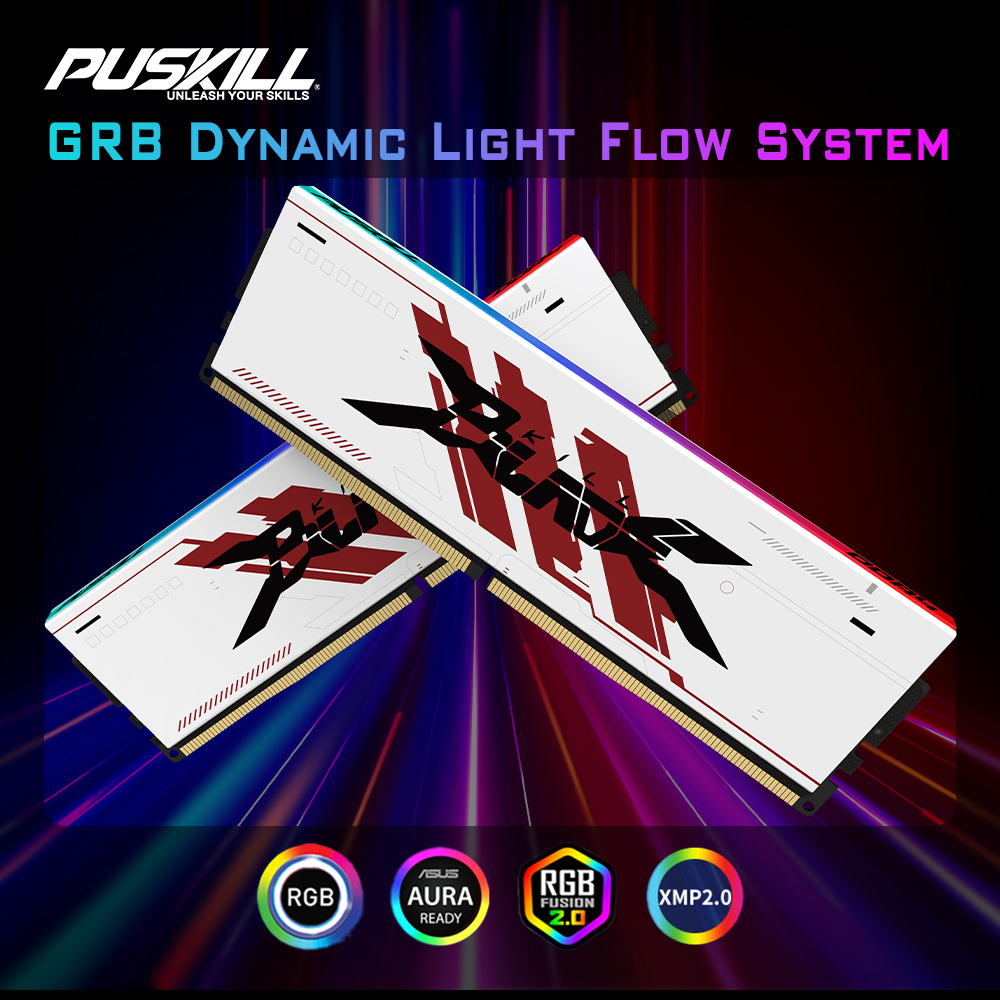 PUSKILL RGB DDR4 Memoria RAM 8 - Pc Gaming Ddr4 のレビューと価格