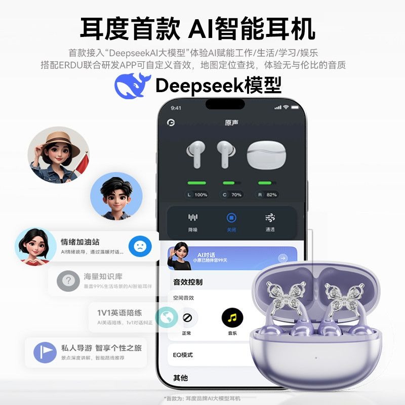 Erdu Ear Clip Wireless Earphon - Gaming Microphone のレビューと価格