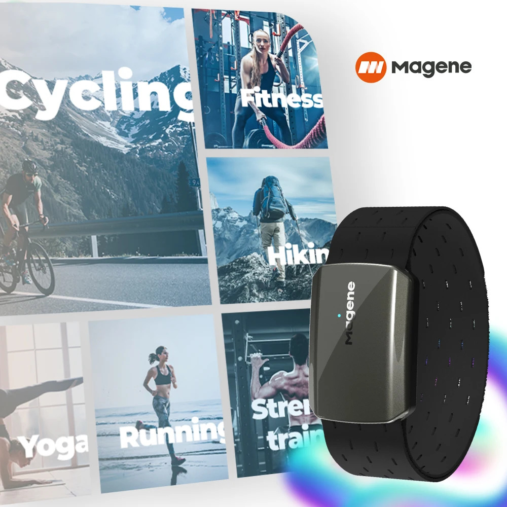 Magene H803 Heart Rate Armband - Monitor Stand のレビューと価格