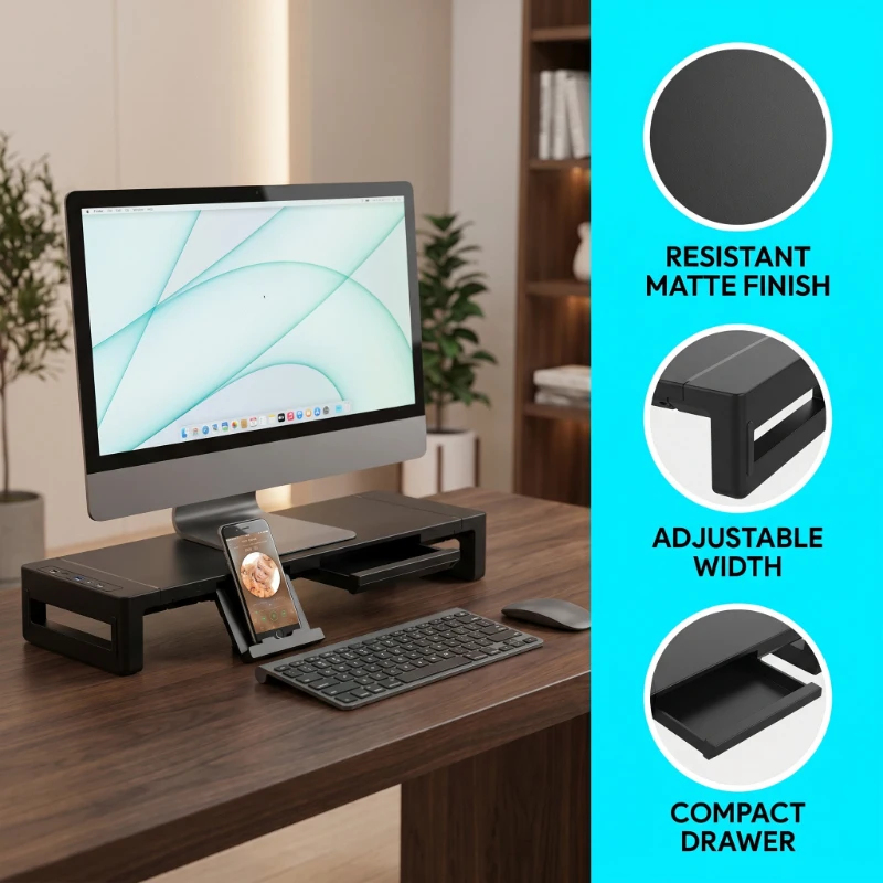 Monitor Stand Riser, With Fold - Monitor Stand のレビューと価格