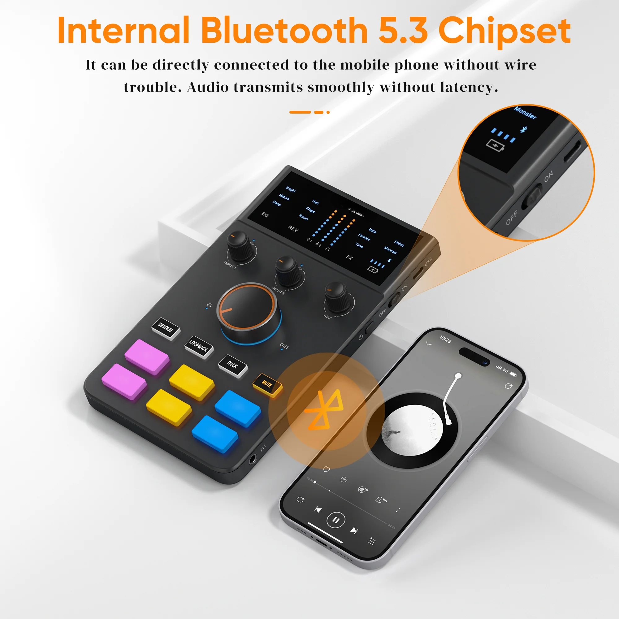 ADCaster C1 Audio Interface, B - Gaming Microphone のレビューと価格