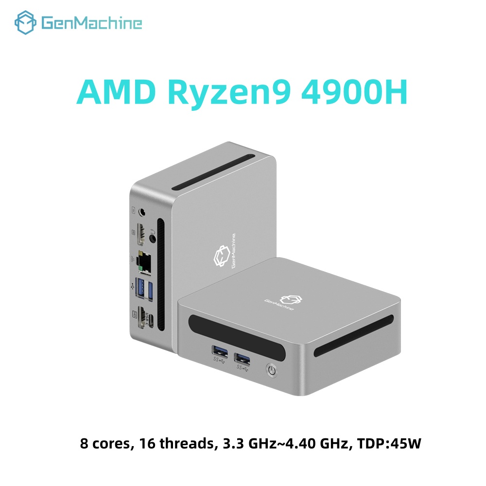 GenMachine AMD Ryzen 9 4900H W - Pc Gaming Ddr4 のレビューと価格