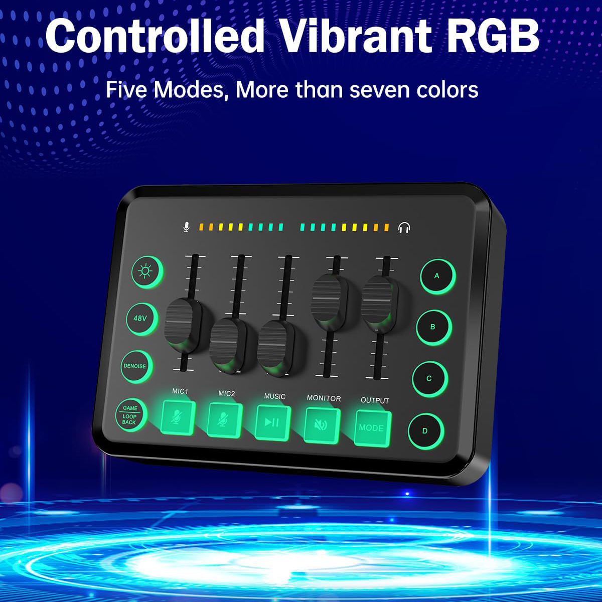 Gaming Audio Mixer,Rechargeabl - Gaming Microphone のレビューと価格