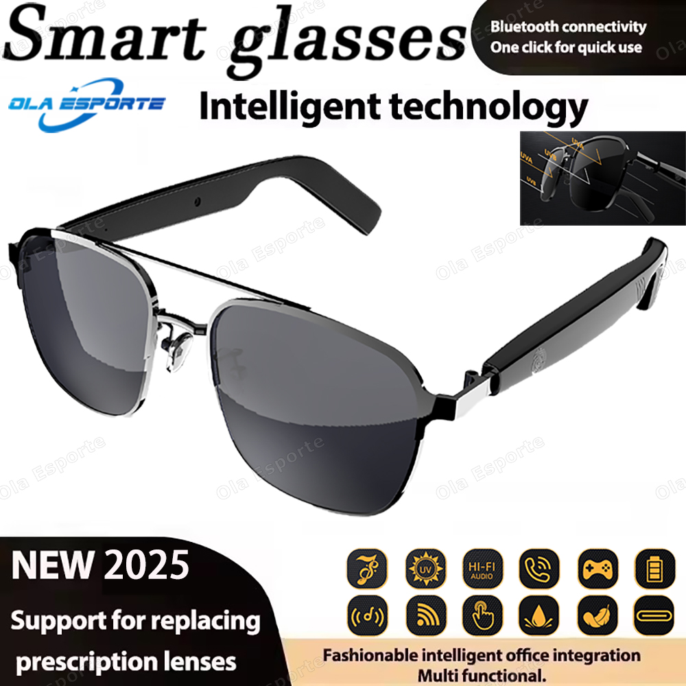 Smart Audio Glasses Air conduc - Gaming Microphone のレビューと価格