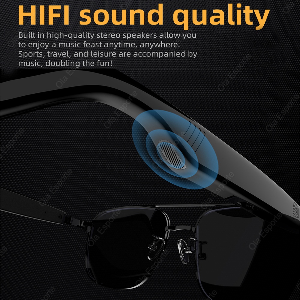Smart Audio Glasses Air conduc - Gaming Microphone のレビューと価格