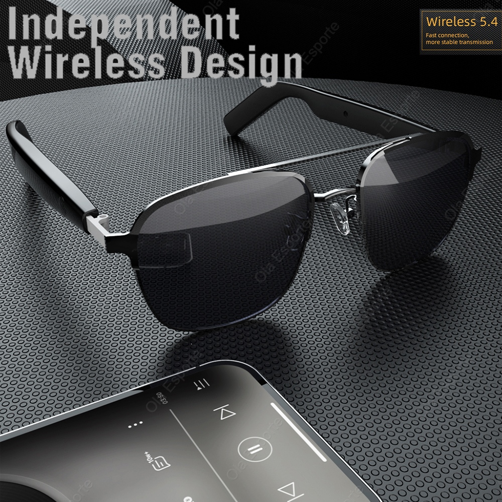 Smart Audio Glasses Air conduc - Gaming Microphone のレビューと価格