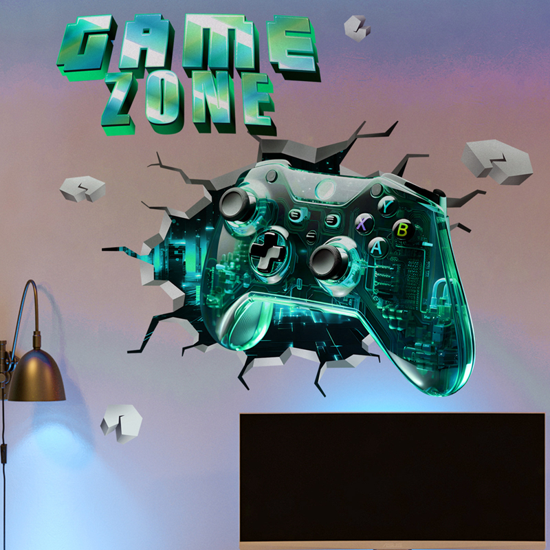 Game Zone Gaming Mural Broken  - Pc Gaming Quotes のレビューと価格