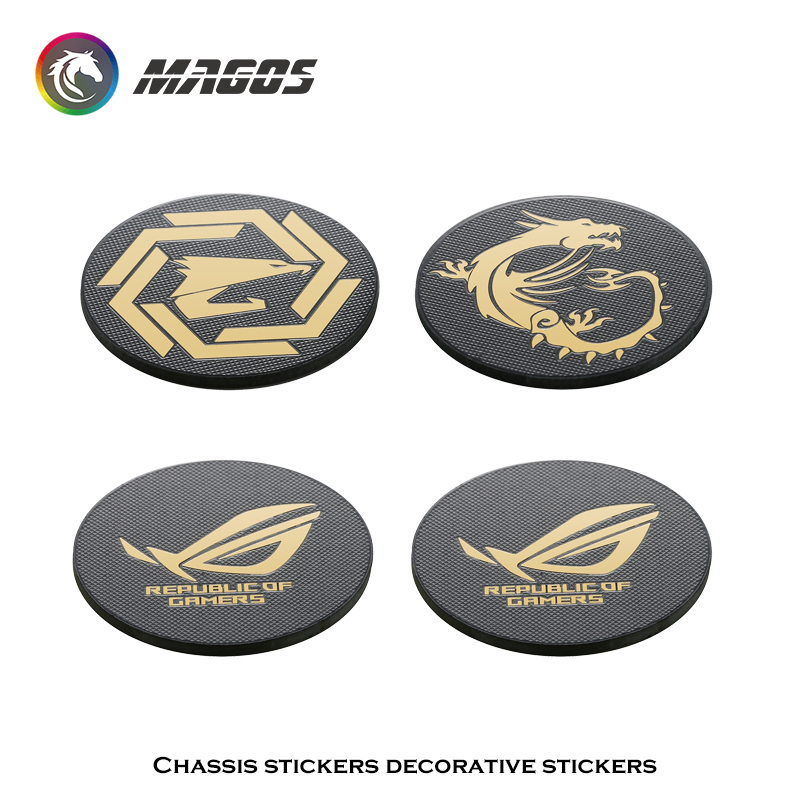 Computer Case Fan Metal Sticke - Pc Gaming Quotes のレビューと価格