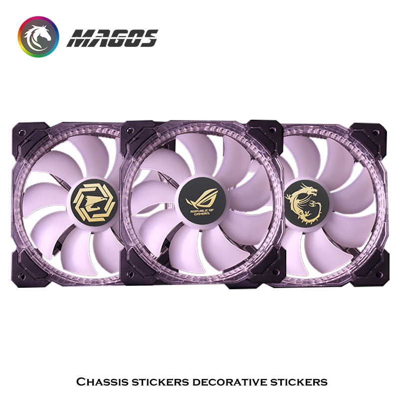Computer Case Fan Metal Sticke - Pc Gaming Quotes のレビューと価格