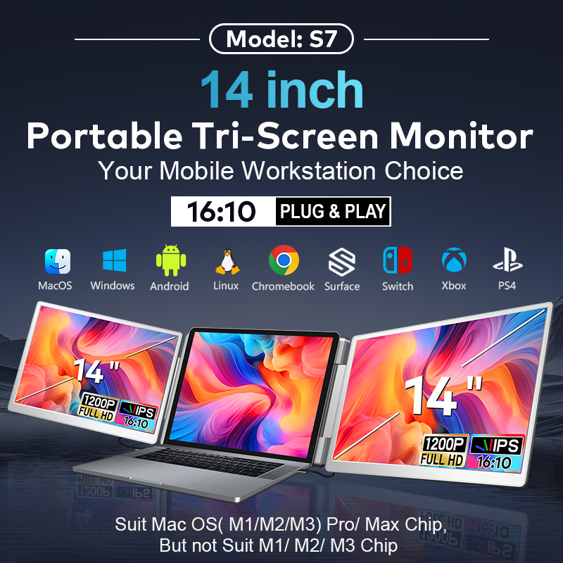 Dual Screen Display Portable L - Monitor Stand のレビューと価格
