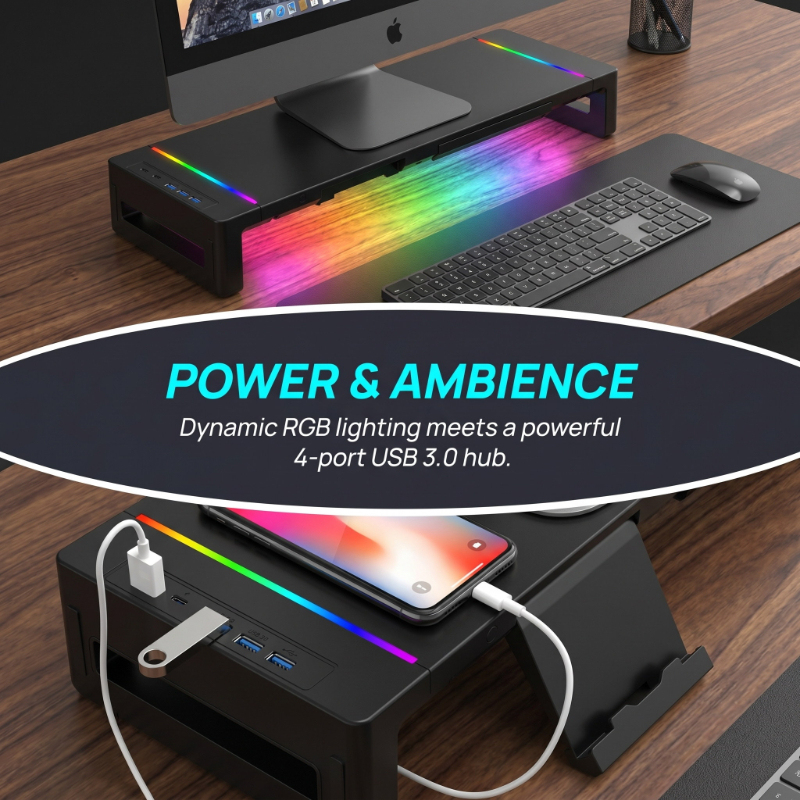 Monitor Stand Riser with Stora - Monitor Stand のレビューと価格