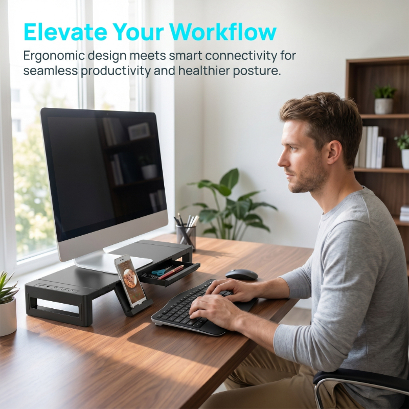 Monitor Stand Riser with Stora - Monitor Stand のレビューと価格