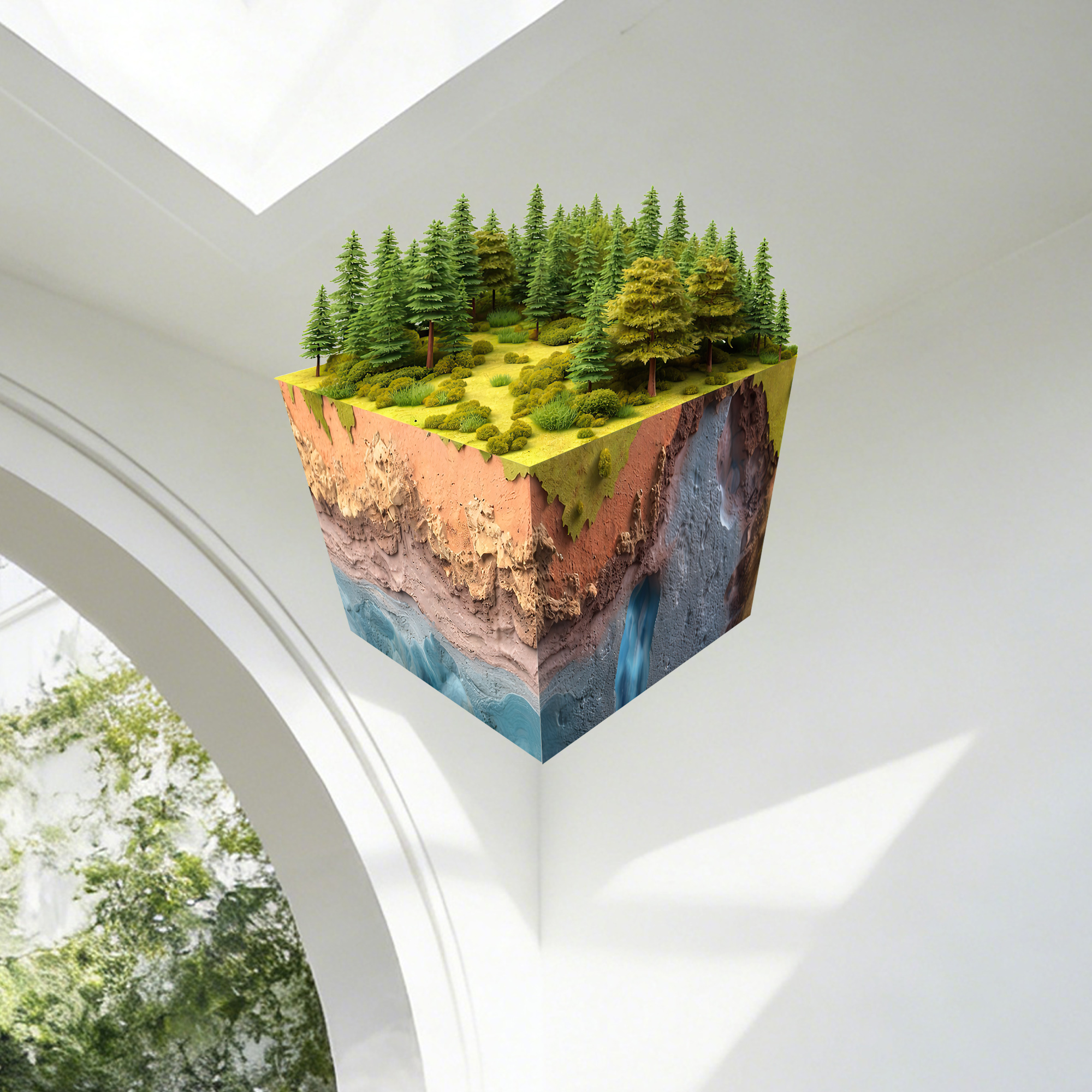 Realistic 3D Grass Cube Wall D - Pc Gaming Quotes のレビューと価格