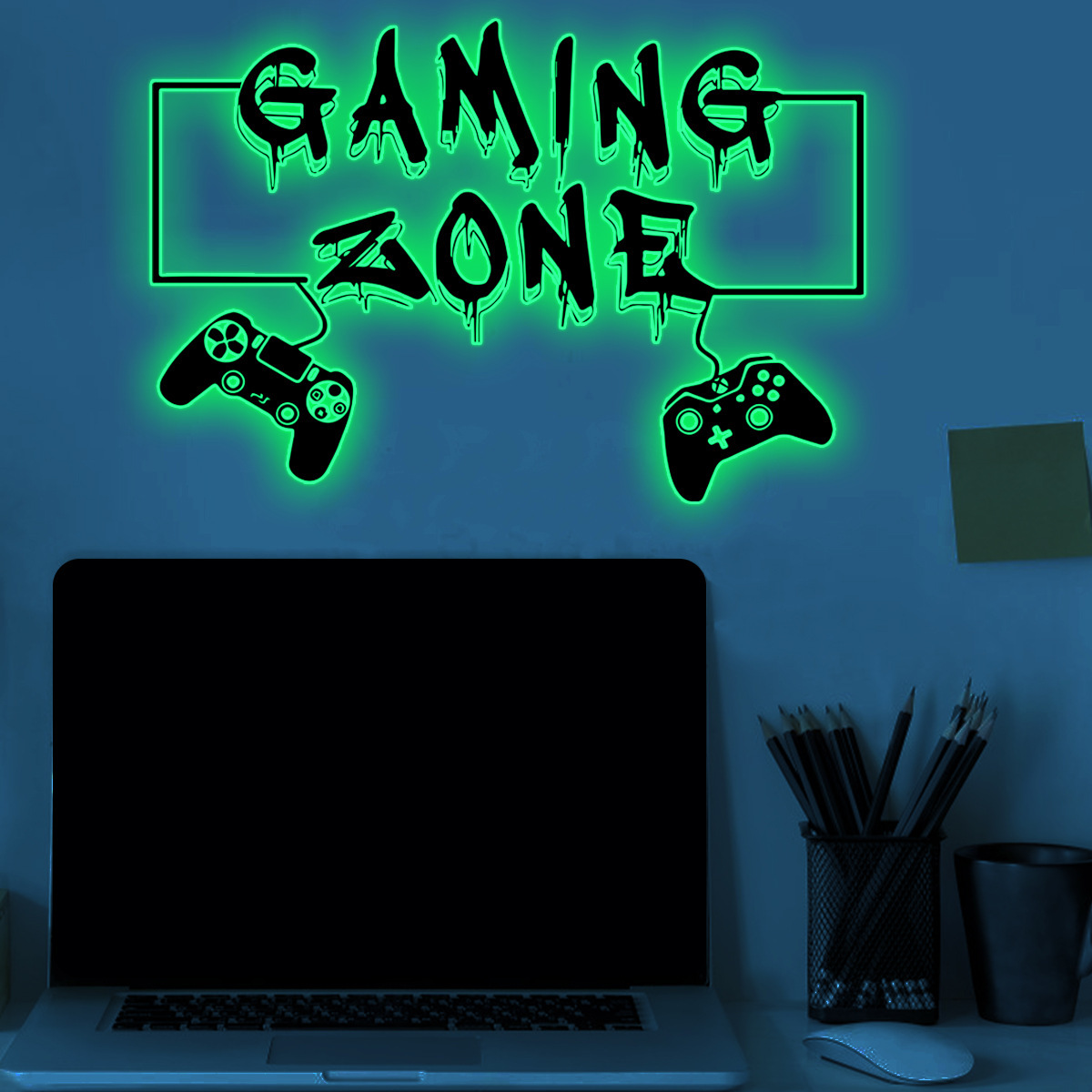 Game Handle Gaming Zone Lumino - Pc Gaming Quotes のレビューと価格