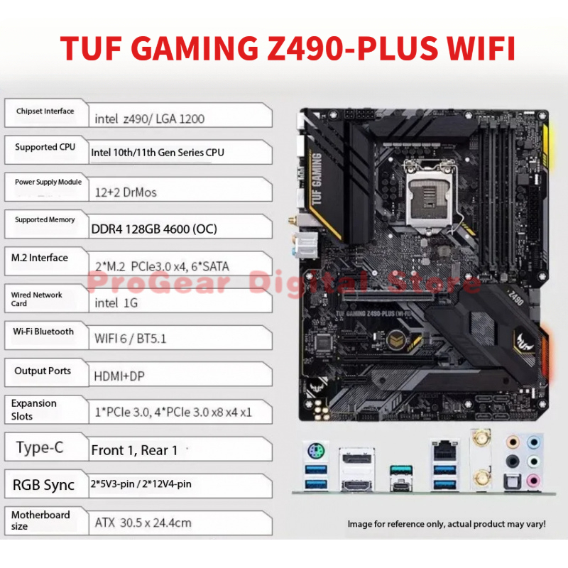 for Asus TUF GAMING Z490-PLUS  - Pc Gaming Intel Core I5 のレビューと価格