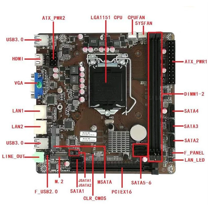 B365 Mini-ITX Motherboard LGA  - Pc Gaming Intel Core I5 のレビューと価格