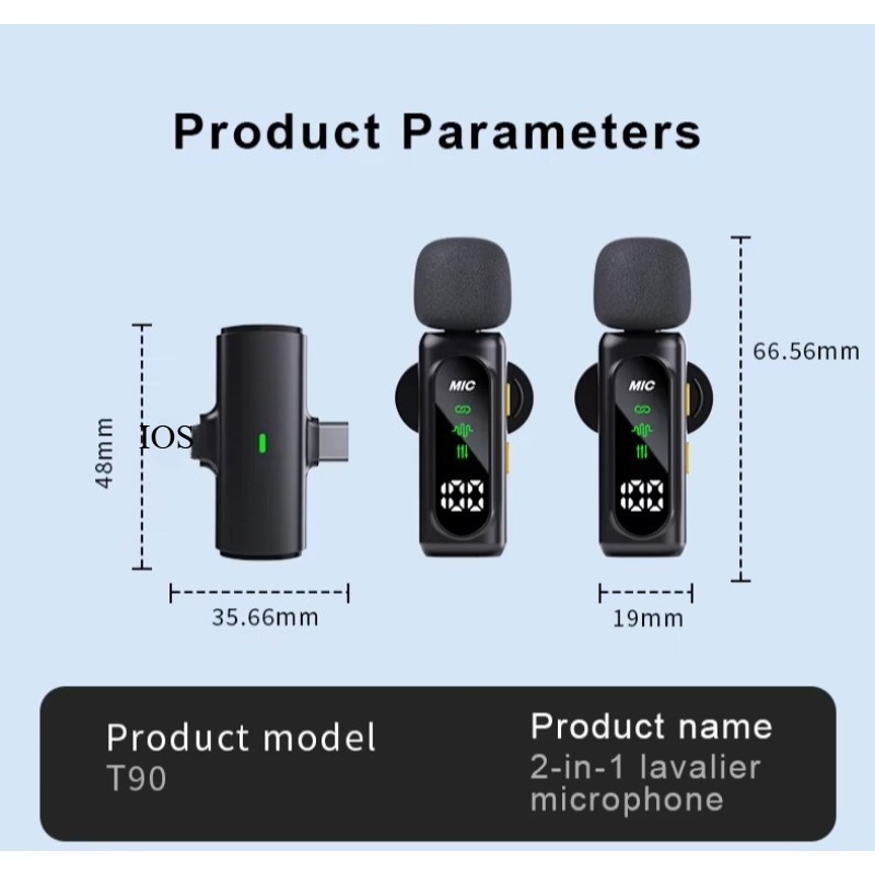 Mini Wireless Lavalier Microph - Gaming Microphone のレビューと価格