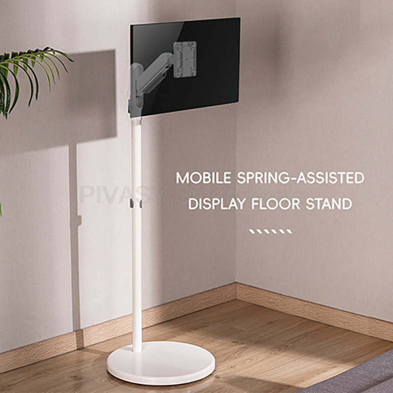 Rolling Mobile TV Cart on 5 Wh - Monitor Stand のレビューと価格