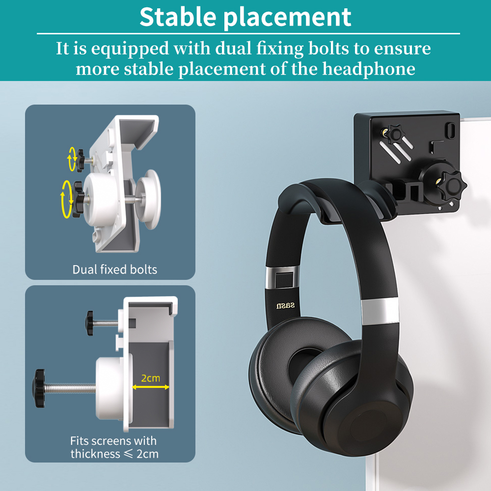 Monitor Headphone Stand Plasti - Monitor Stand のレビューと価格