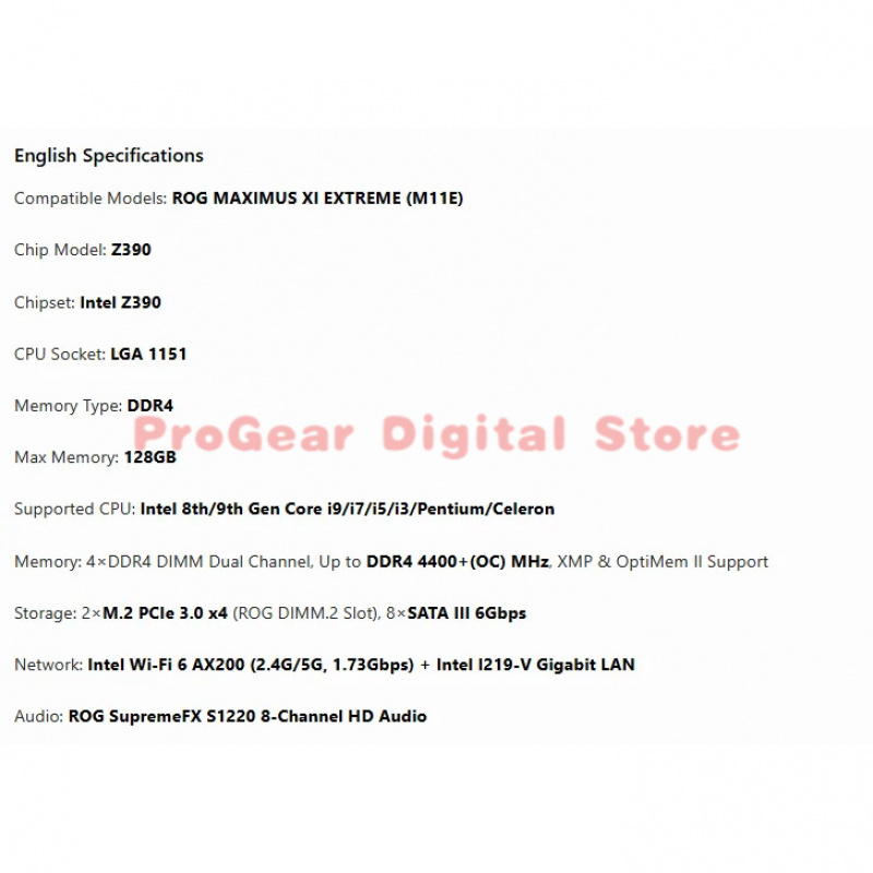 for Asus ROG MAXIMUS XI EXTREM - Pc Gaming Intel Core I5 のレビューと価格