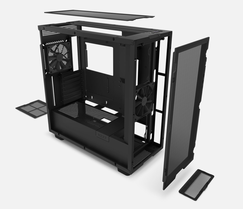 NZ-XT H7 Flow  for Gaming case - Pc Gaming Nz のレビューと価格