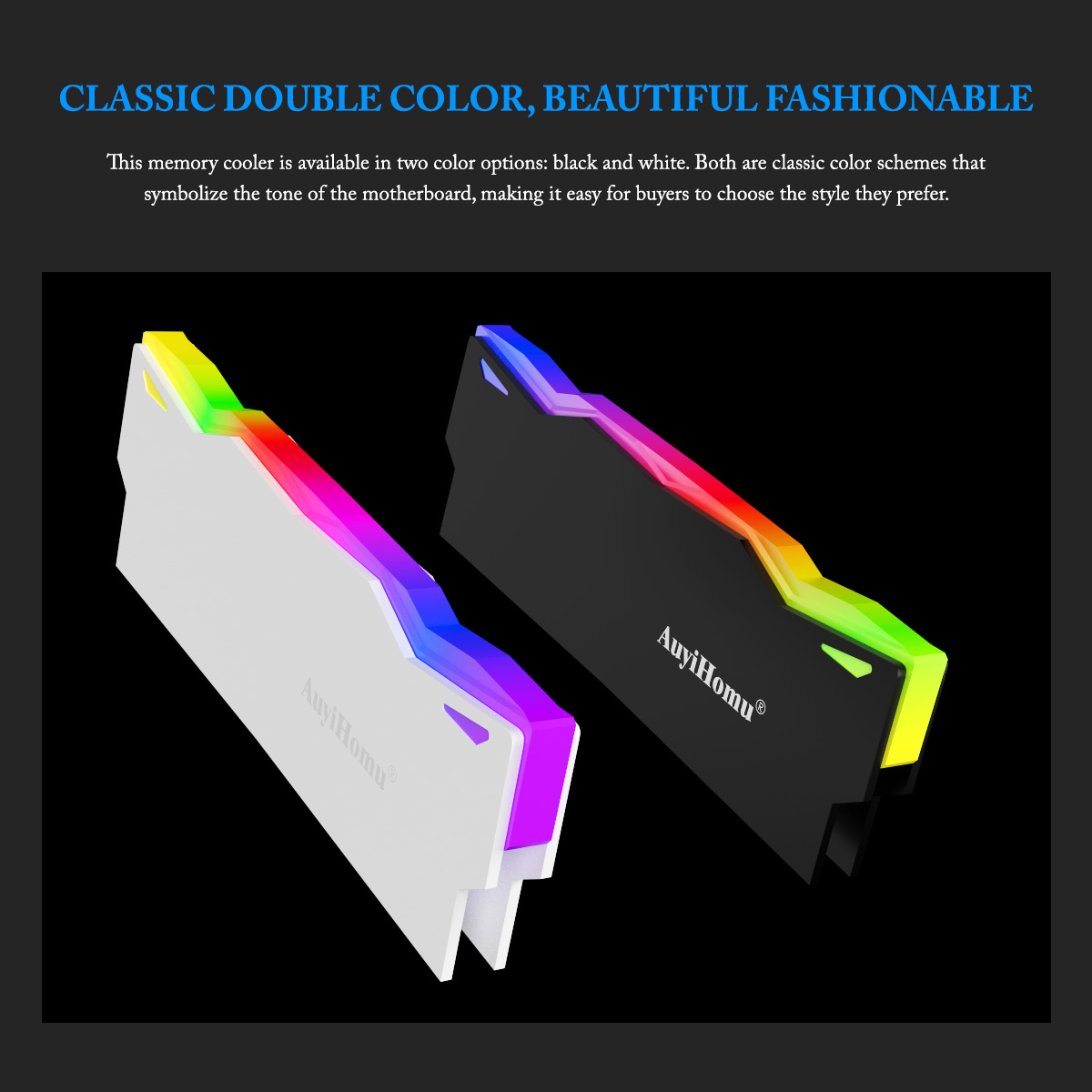 AuyiHomu RGB Heatsink, 5V 3Pin - Pc Gaming Ddr4 のレビューと価格