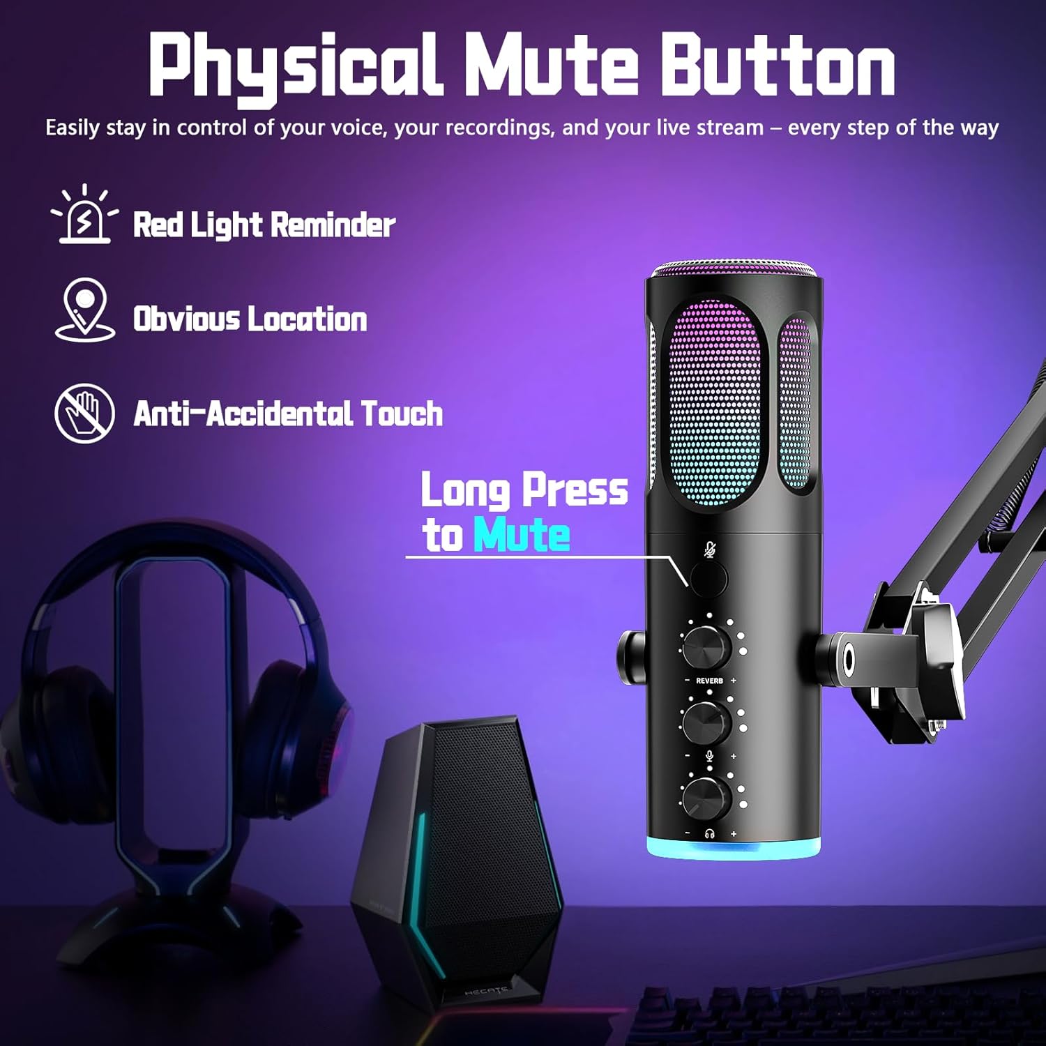 USB Gaming Microphone For PC P - Gaming Microphone のレビューと価格