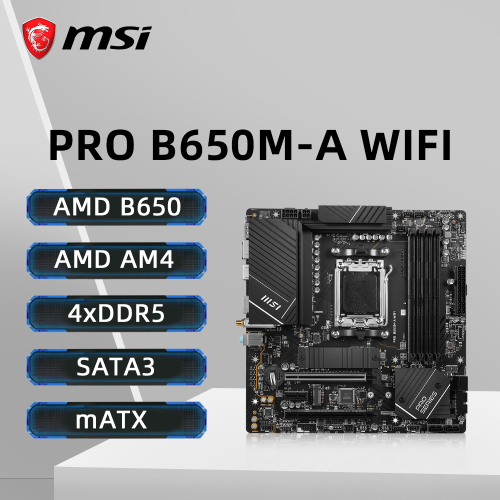 MSI PRO B650M-A WIFI Motherboa - Pc Gaming Intel Core I5 のレビューと価格